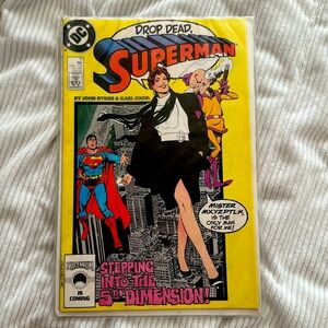 Vintage DC comics Superman “Stepping into the 5th Dimension”